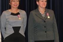 Medale dla wyróżnionych pedagogów