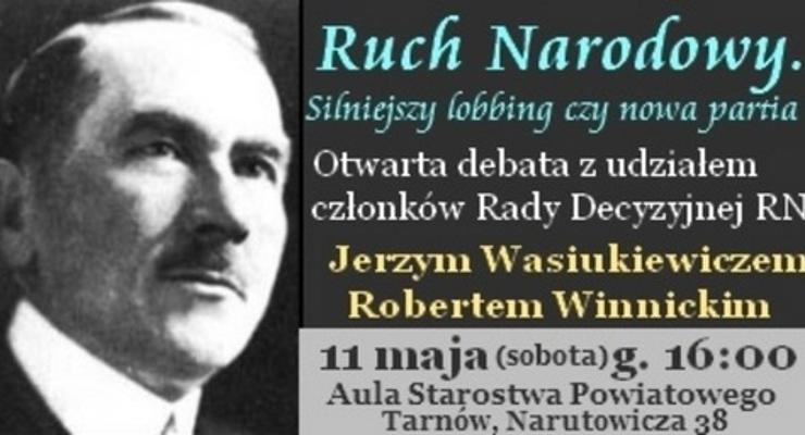 Dyskusja o Ruchu Narodowym