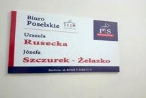 Nowy lokal biura poselskiego PiS