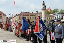 Święto Konstytucji 3 Maja - żywa flaga na rynku