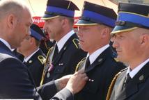 Jubileusz 25-lecia powołania Państwowej Straży Pożarnej-awanse, odznaczenia