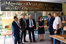 Zarząd powiatu odwiedził bocheńskie szkoły średnie