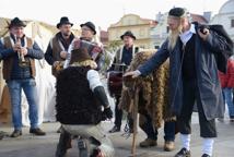 Miejski Rynek, życzenia, kolędy i smakołyki