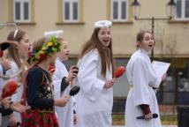 Miejski Rynek, życzenia, kolędy i smakołyki