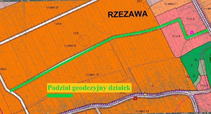 Rzezawa: działki pod nową drogę zostaną podzielone