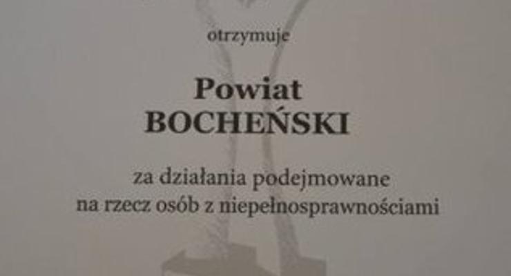 Powiat Bocheński Samorządem Równych Szans 2015