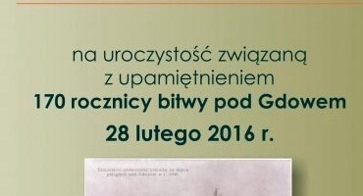 170. rocznica bitwy pod Gdowem